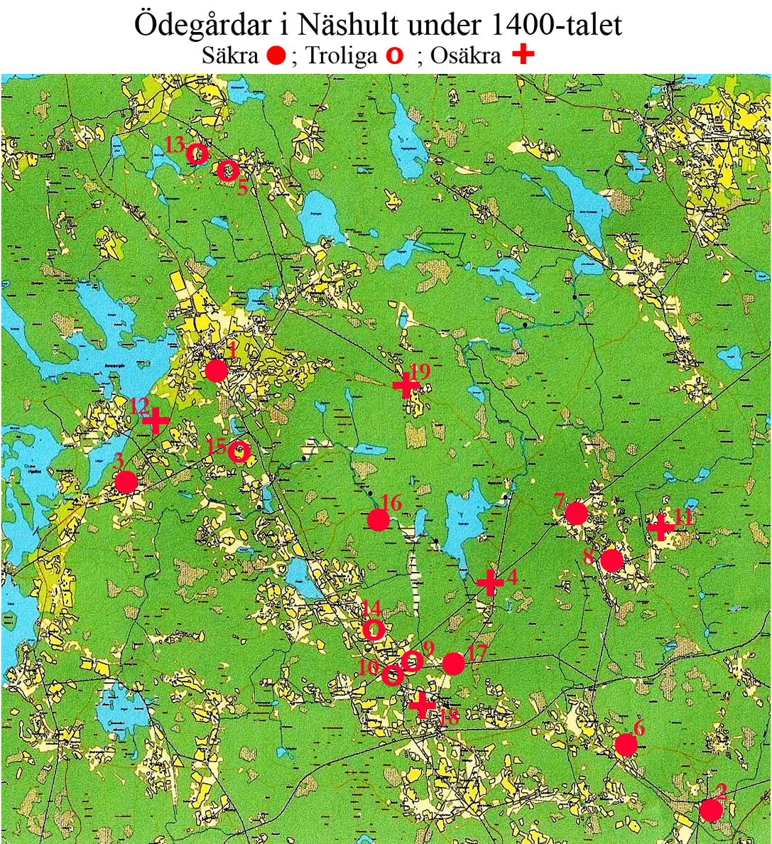 Ödegårdar under 1400-talet